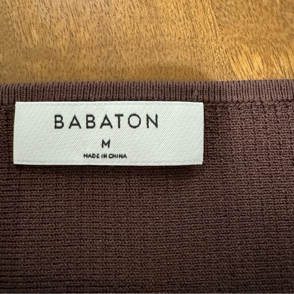 Babaton Ribbed Knit Sculpt Tube Top - Picture 4 of 10